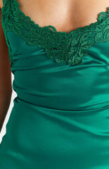 Wheatley Emerald Mini Dress