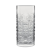 Italian Premium Textures Highball Glasses | 16.25oz | Mixology | Set of 4