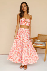Secret Message Maxi Skirt