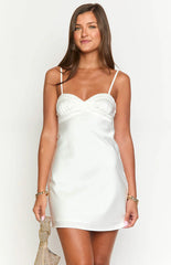 Stephanie White Mini Dress