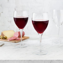 Italian Premium Chianti Red Wine Glasses | 17.5oz | Michelangelo Masterpiece Gold Label | Set of 4