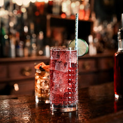 Italian Premium Charme highball glasses | 16.25oz | Mixology | Set of 4