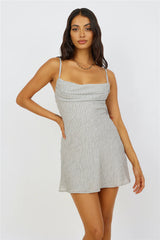 Springtime Lover Dress Grey