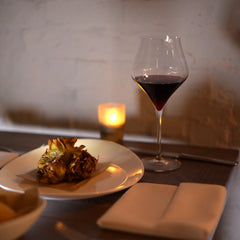 Supremo 22 oz Burgundy Red Wine Glasses (Set Of 2)