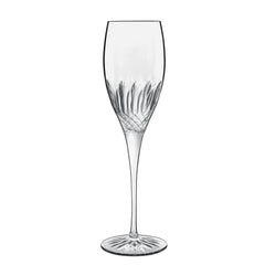Italian Premium Champagne Glasses | 7.5oz | Diamante | Set of 4