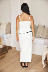 Finer Things Cami Top White