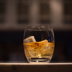 Italian Premium Whiskey Glasses | 15.5oz | Crescendo | Set of 4