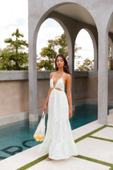 Trust My Words Maxi Dress Green