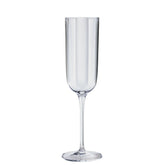 Italian Premium Flute Glasses | 7oz | Jazz |Set of 4