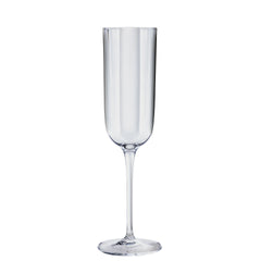 Italian Premium Flute Glasses | 7oz | Jazz |Set of 4