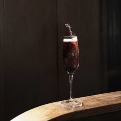 Italian Premium Champagne Glasses | 8.25oz | Crescendo | Set of 4