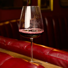 Optica 23.75 oz Bordeaux Red Wine Glasses (Set of 4)