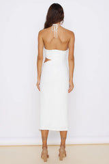 Prettiest Moments Midi Dress White