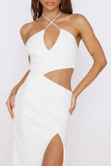 Prettiest Moments Midi Dress White