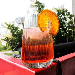 Mixology 17.25 oz Cocktail Club Beverage Drinking Glasses (Set of 6)