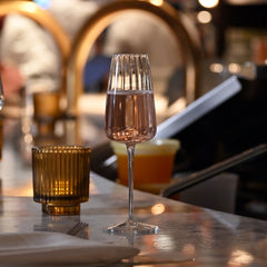 Optica 7 oz Prosecco / Sparkling Wine Glasses (Set Of 4)