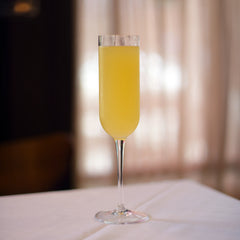 Italian Premium Flute Glasses | 7oz | Jazz |Set of 4