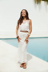 Island Dreaming Crotchet Set White