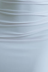 Dressing Up | Powder Blue One Shoulder Maxi Dress With Open Back Detail