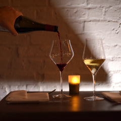 Supremo 22 oz Burgundy Red Wine Glasses (Set Of 2)