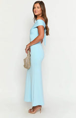 Elizza Blue Maxi Dress