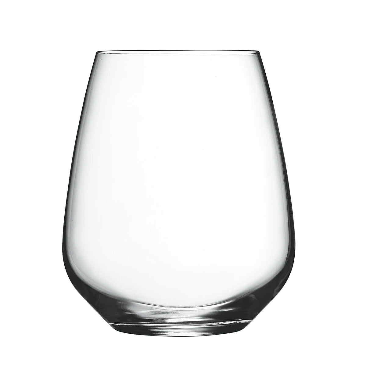 Italian Premium Stemless Wine Glasses | 23.25oz | Crescendo | Set of 4