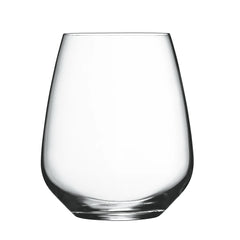 Italian Premium Stemless Wine Glasses | 23.25oz | Crescendo | Set of 4