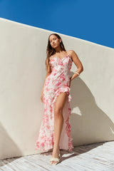 Rose Rendezvous Maxi Dress Red