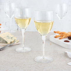 Italian Premium Riesling White Wine Glasses | 12.75oz | Michelangelo Masterpiece Gold Label | Set of 4