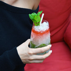 Talismano 19.25 oz Beverage Drinking Glasses (Set of 4)