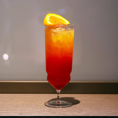 Italian Premium Tequila Sunrise Cocktail Glasses | 14oz | Backdoor '20s | Set of 6