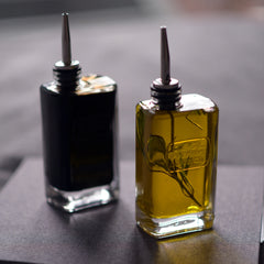 Optima 8.5 oz Premium Olive Oil Bottle with Silicone / Stainless Steel Pourer (1 Piece)