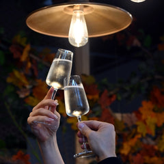 Talismano 7 oz Prosecco / Sparkling Small Wine Glasses (Set Of 4)