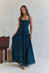 Shoreline Luxe Maxi Dress Green