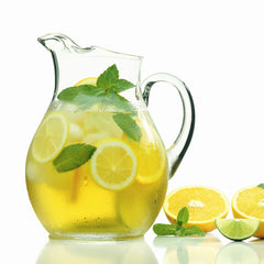 Italian Premium Glass Pitcher | 84oz | Michelangelo