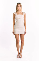 Macayle Cream Mini Dress
