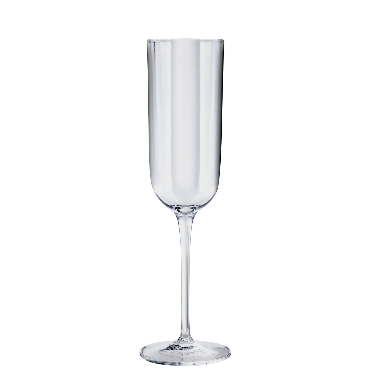 Italian Premium Flute Glasses | 7oz | Jazz |Set of 4