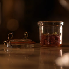 Italian Premium Canning & Food Jar | 6.75oz | Lock-Eat | Set of 6