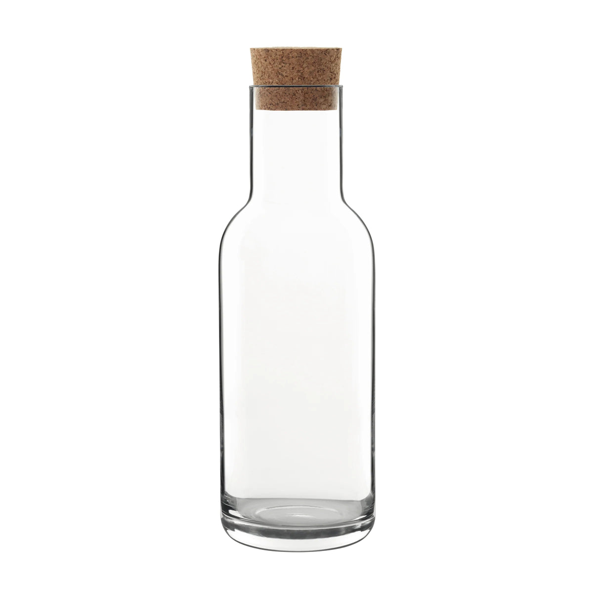 Italian Premium Glass Carafe with Cork Stopper | 34oz | Sublime