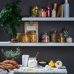 Italian Premium Handy Canning & Food Jar | 50.75oz | Lock-Eat | 1 Piece