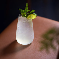 Optica 19.25 oz Beverage Drinking Glasses (Set of 4)