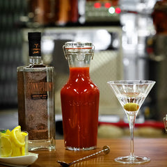 Italian Premium Canning & Juice Jar | 34oz | Lock-Eat | Set of 6