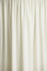 Alexis | Cream Plunge-Neck Midi Dress With Draped And Ruched Detailing