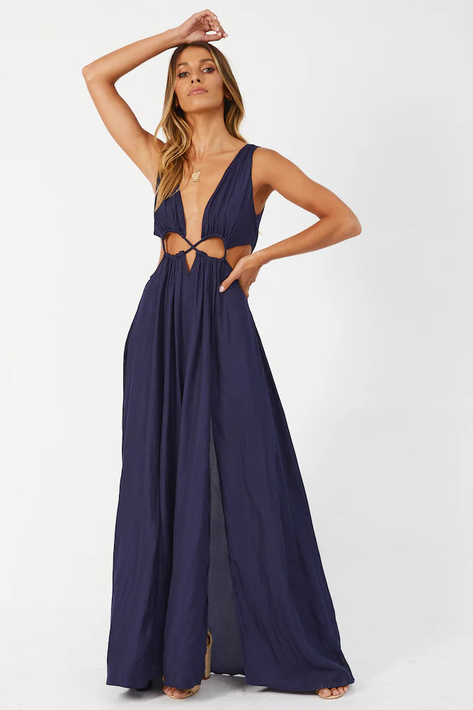 Since I Met You Maxi Dress Ink