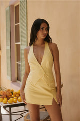 Faye Lane Vest Top Yellow